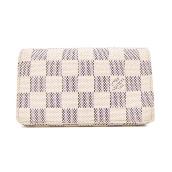 31634 1 Louis Vuitton Tresor Wallet Damier Azur