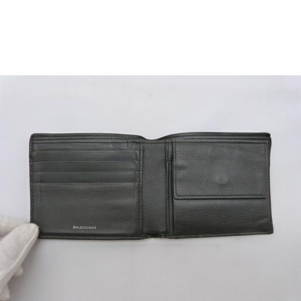 31703 4 BALENCIAGA Paper Square Coin Wallet