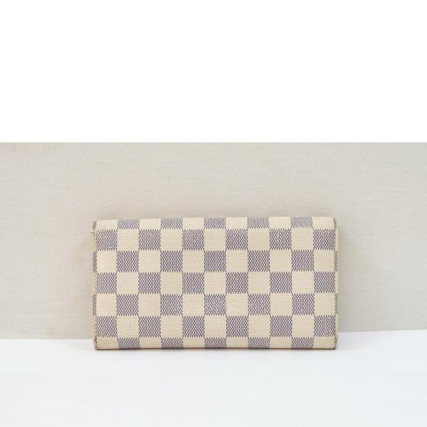 31713 2 Louis Vuitton Tresor Wallet Damier Azur