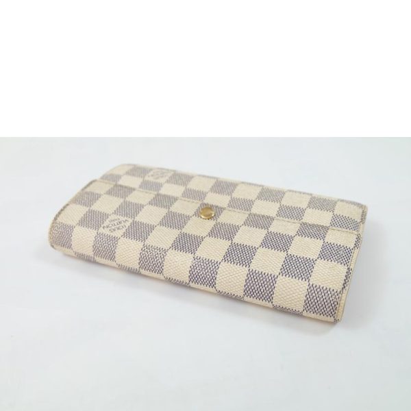 31713 3 Louis Vuitton Tresor Wallet Damier Azur