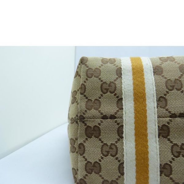 31789 6 Gucci GG Canvas Tote Bag Beige