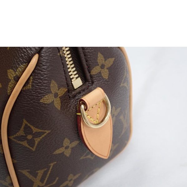 31816 9 Louis Vuitton Speedy Bandouliere 20 Monogram Handbag Brown