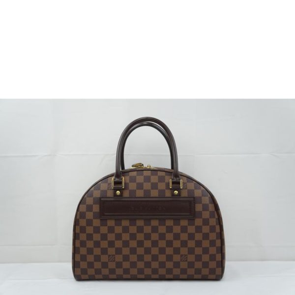 31837 2 Louis Vuitton Nolita Damier Ebene Handbag Brown