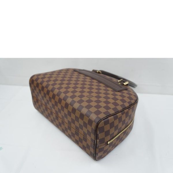 31837 4 Louis Vuitton Nolita Damier Ebene Handbag Brown