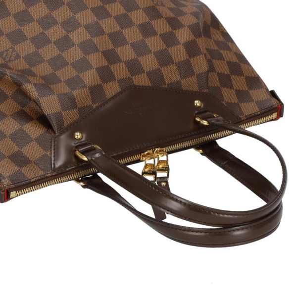 31902 3 Louis Vuitton Westminster PM Damier Tote Bag Brown