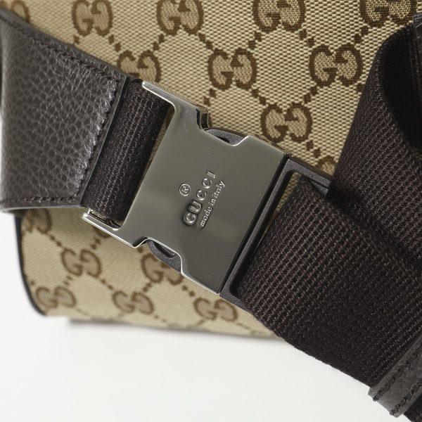 320311107 6 Gucci GG Supreme Belt Bag Body Bag Beige Brown