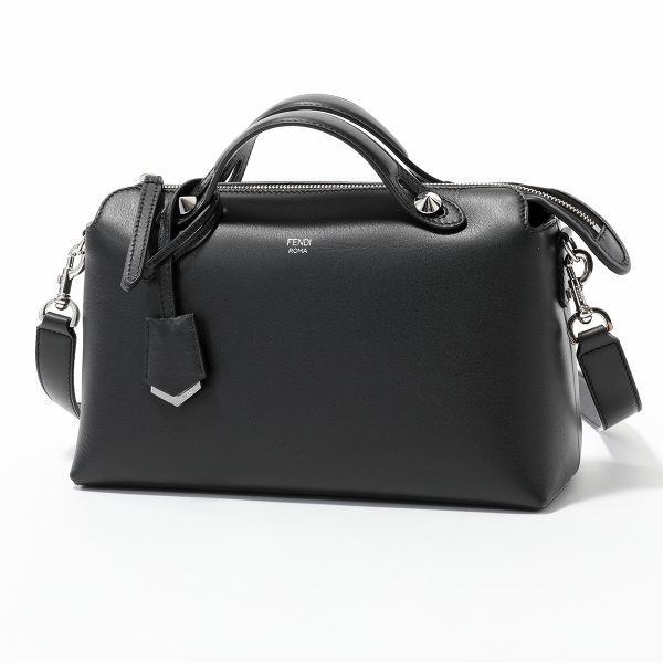 320403150 1 Fendi By The Way Leather Handbag Black