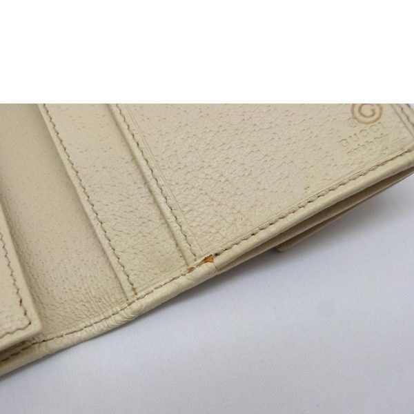 32059 8 Gucci GG Pattern Long Wallet Beige