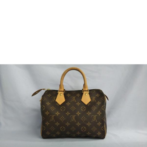 32089 2 Louis Vuitton Speedy 25 Handbag Monogram Brown