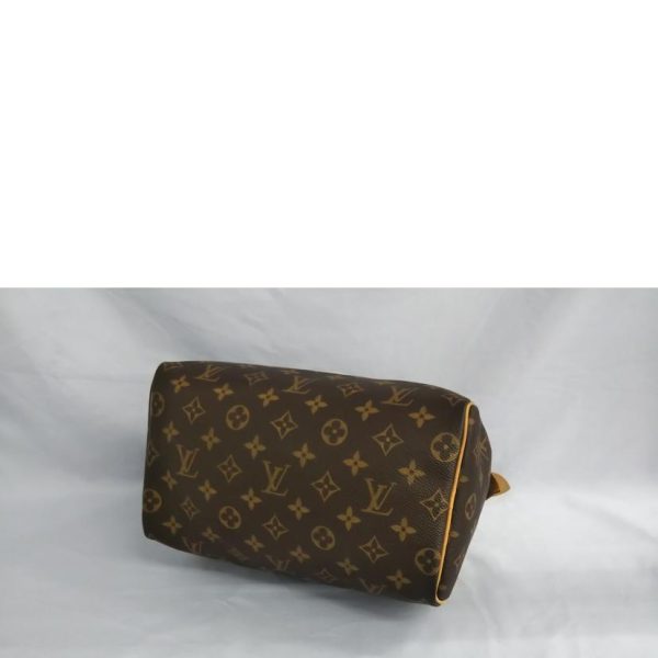 32089 3 Louis Vuitton Speedy 25 Handbag Monogram Brown