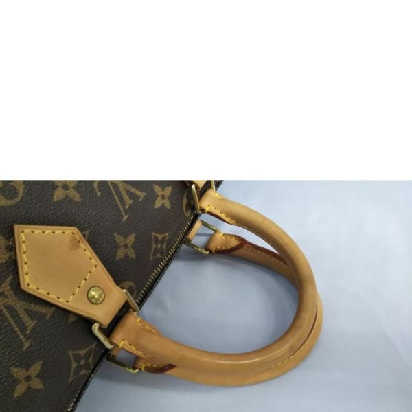 32089 4 Louis Vuitton Speedy 25 Handbag Monogram Brown