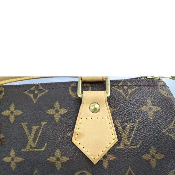 32089 8 Louis Vuitton Speedy 25 Handbag Monogram Brown