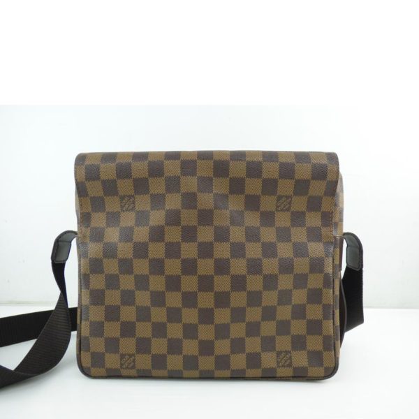 32148 2 Louis Vuitton Naviglio Damier Ebene Shoulder Bag Brown