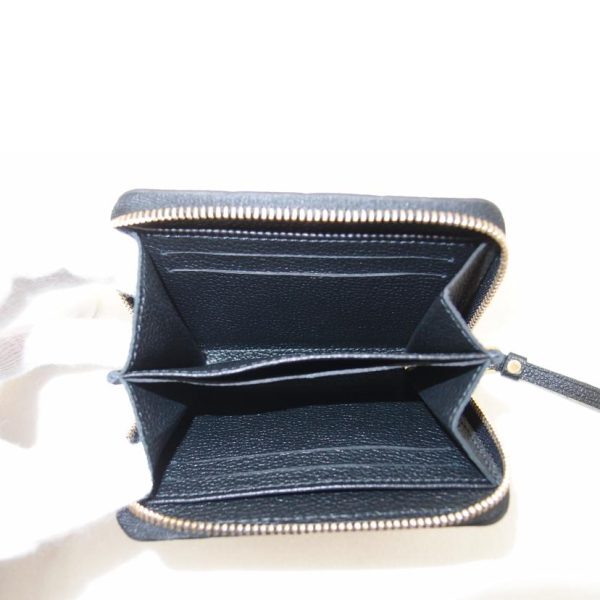 32171 4 Louis Vuitton Zippy Coin Purse Emprunte Wallet Noir