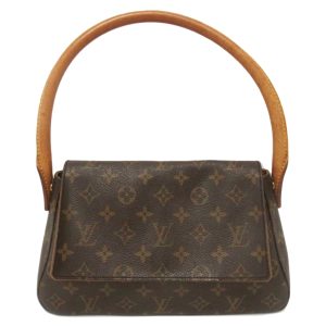 32186 1 Louis Vuitton Manhattan Monogram Handbag Brown