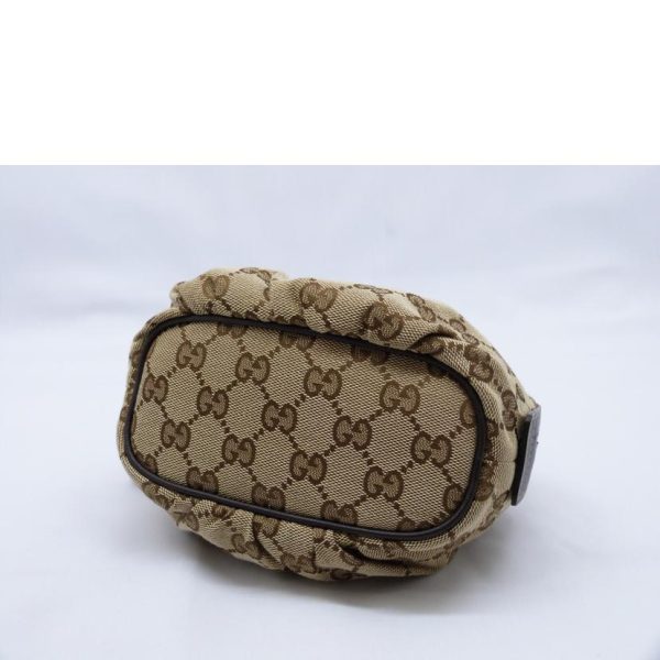 32205 3 Gucci GG Canvas Cosmetic Pouch Beige