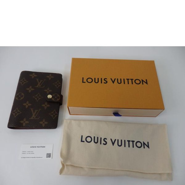 32451 8 Louis Vuitton Agenda PM Monogram Organizer Brown