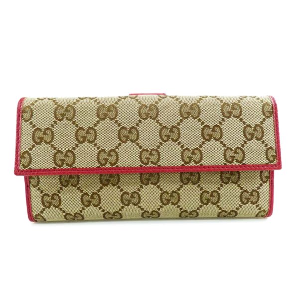 32655 1 GUCCI GG Pattern Long Wallet