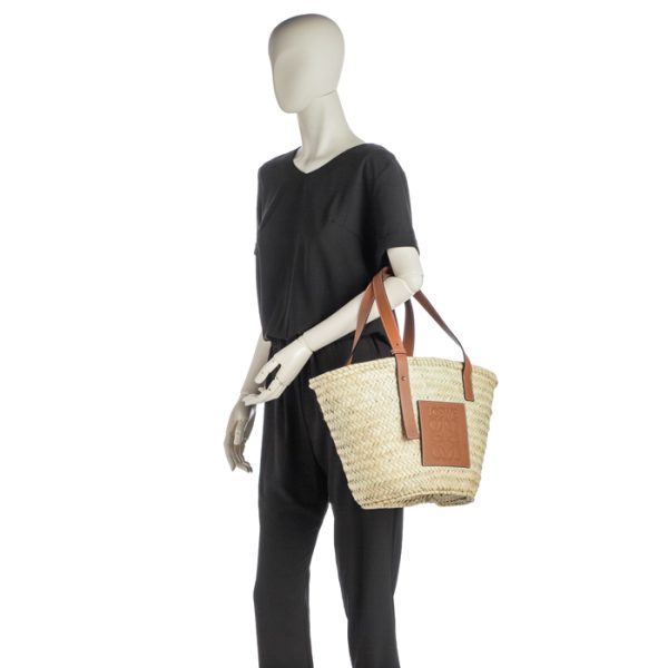 32702s9200432435 7 LOEWE Basket Tote Bag