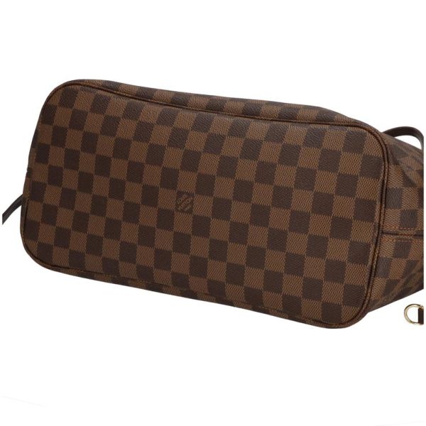 32718 2 Louis Vuitton Neverfull MM Damier Tote Bag Brown