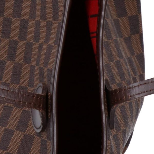 32718 8 Louis Vuitton Neverfull MM Damier Tote Bag Brown