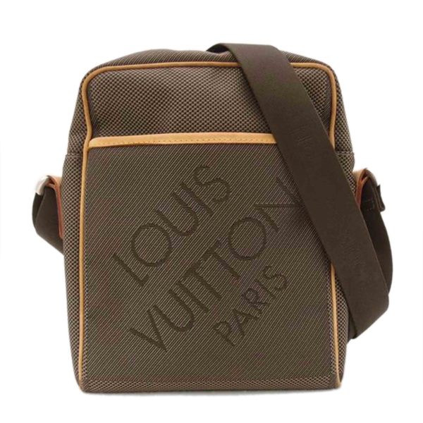 32751 1 Louis Vuitton Citadin Damiegean Tail Shoulder Bag Brown