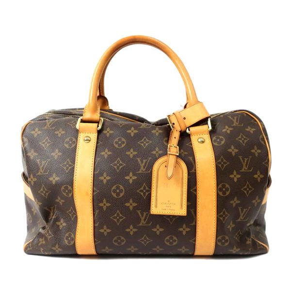 32846 1 Louis Vuitton Carryall Handbag Initial Monogram Bag Brown