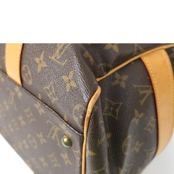 32846 5 Louis Vuitton Carryall Handbag Initial Monogram Bag Brown