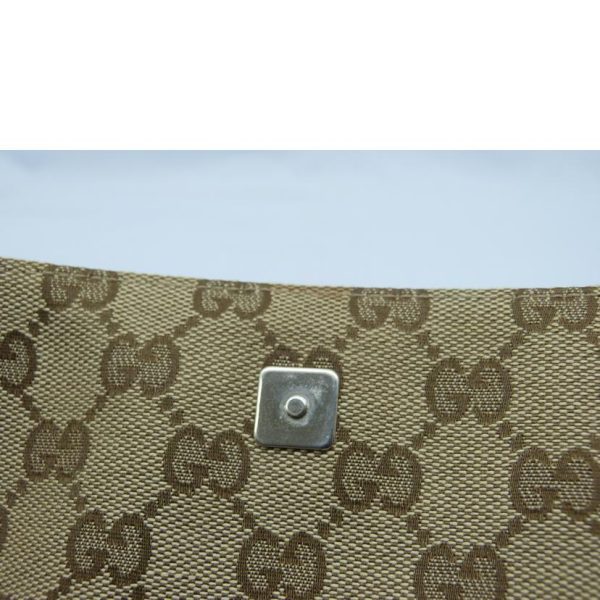 32854 8 Gucci GG Canvas Messenger Bag Beige