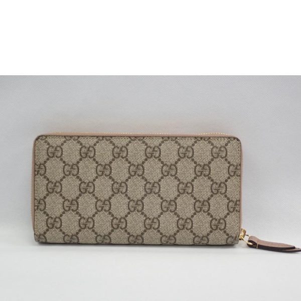 32899 2 Gucci GG Marmont Supreme Canvas Round Zipper Wallet