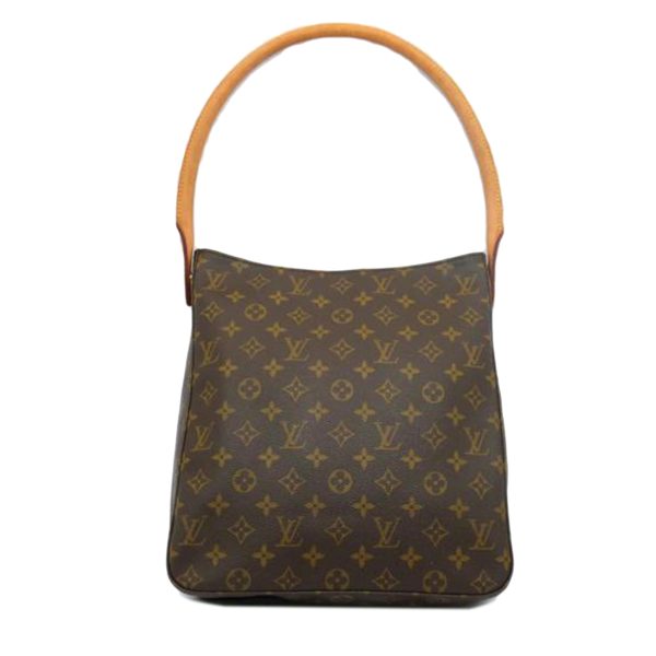 32908 1 Louis Vuitton Looping GM Bag Monogram Brown