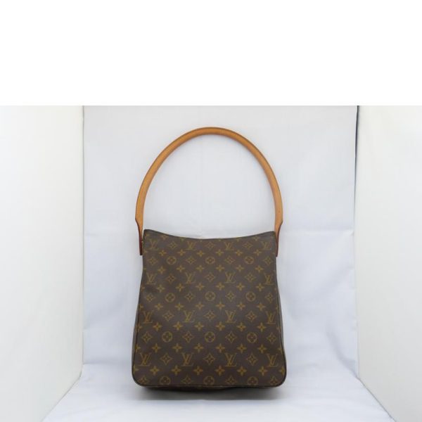 32908 2 Louis Vuitton Looping GM Bag Monogram Brown