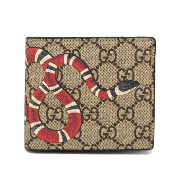 32950 1 Gucci Snake Bifold Wallet