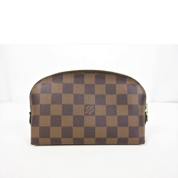 32954 2 Louis Vuitton Pochette Cosmetic Damier Ebene Pouch