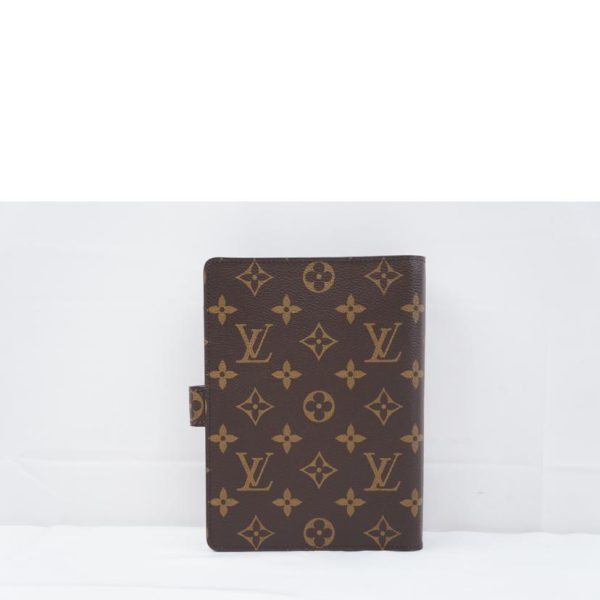 32992 2 Louis Vuitton Agenda MM Monogram Planner Brown