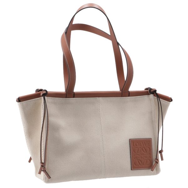 33002aa9300462461 LOEWE Cushion Small Tote Bag Light Auto Beige