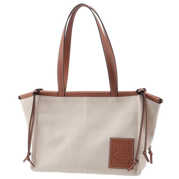 33002aa9300462461 1 LOEWE Cushion Small Tote Bag Light Auto Beige