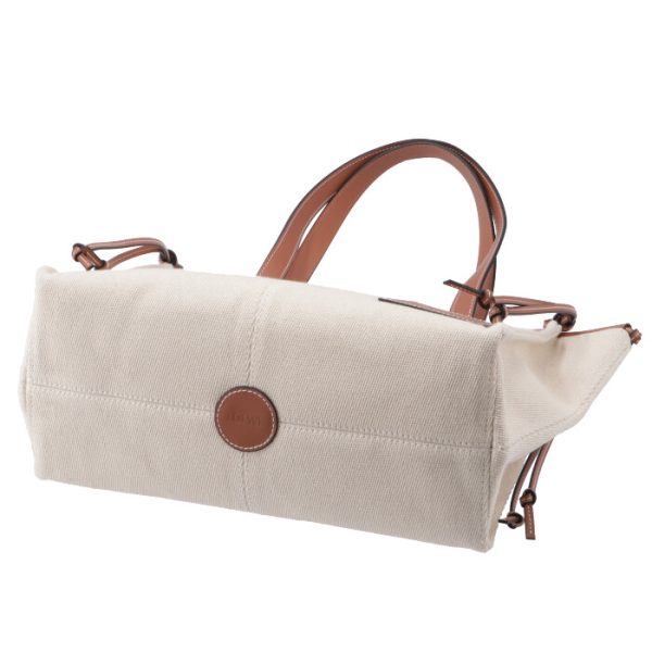 33002aa9300462461 3 LOEWE Cushion Small Tote Bag Light Auto Beige