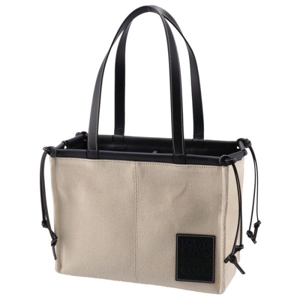 33002aa9300463953 6 LOEWE Cushion Small Tote Bag Beige Black