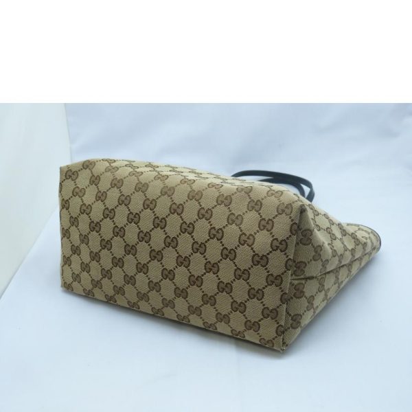 33028 3 Gucci GG Canvas Tote Bag Biege