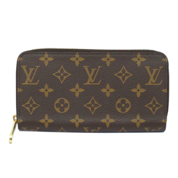 33035 1 Louis Vuitton Zippy Wallet Bag Brown