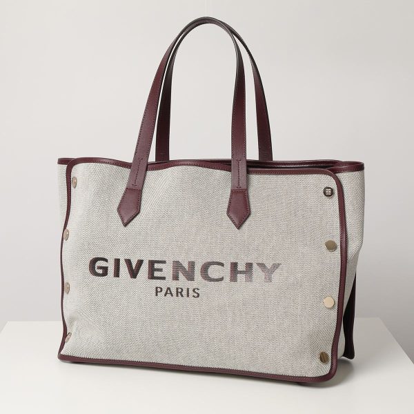 330819055 1 Givenchy Bond Tote Shopping Bag Aubergine