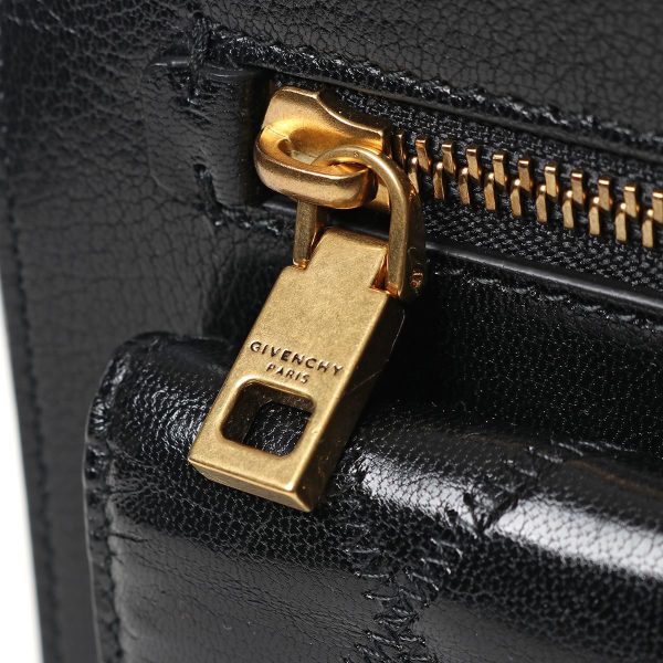 331109044 6 Givenchy Pocket X Body Quilted Leather Bag Black