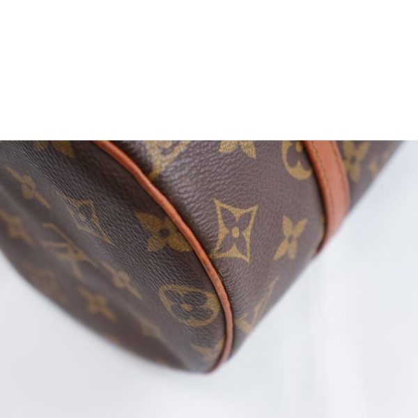 33135 9 Louis Vuitton Papillon Monogram Handbag Brown