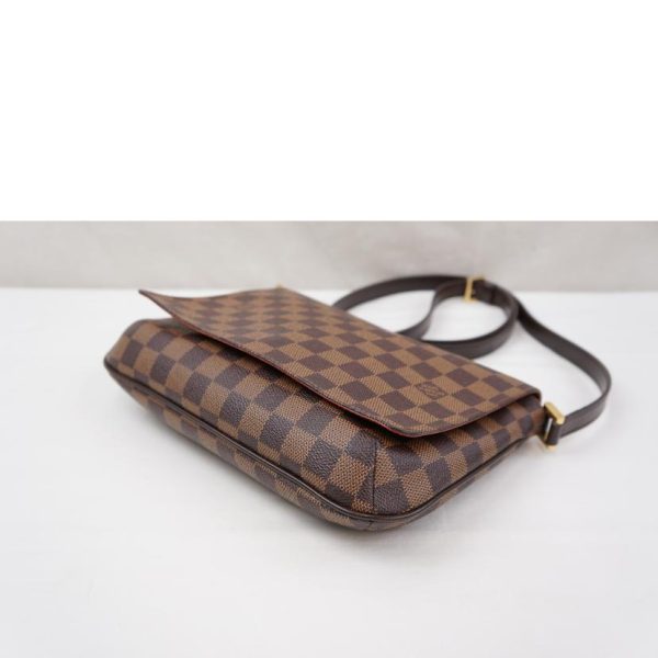 33165 4 Louis Vuitton Musette Tango Bag Damier Ebene