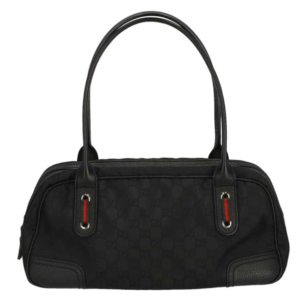 33227 1 Gucci Sherry Line GG Nylon Shoulder Bag Brown