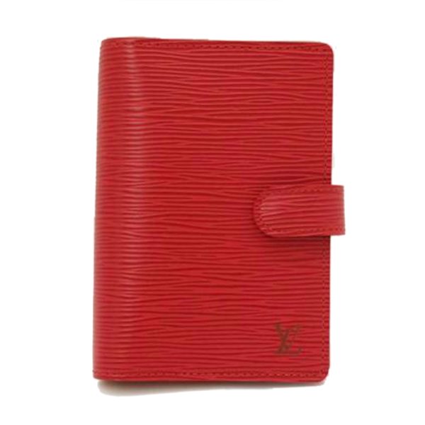 33259 1 Louis Vuitton Agenda PM Epi Rouge Red