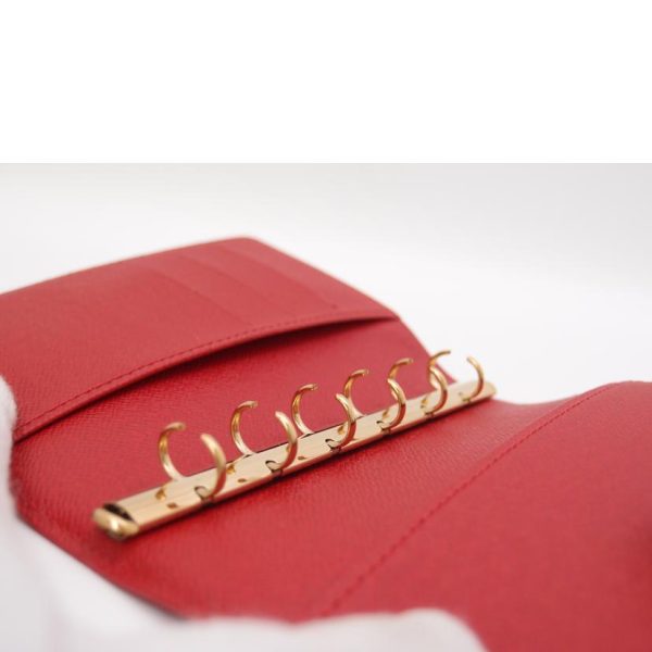 33259 5 Louis Vuitton Agenda PM Epi Rouge Red