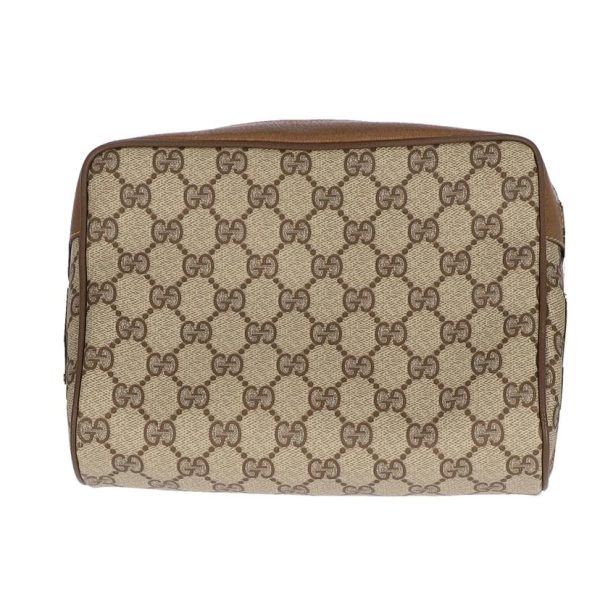 33395 2 Gucci Old Gucci Sherry Line Shoulder Bag Biege