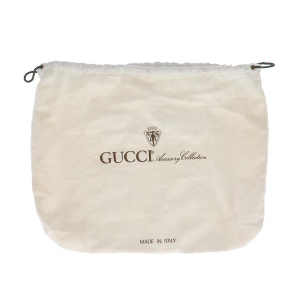 33395 6 Gucci Old Gucci Sherry Line Shoulder Bag Biege